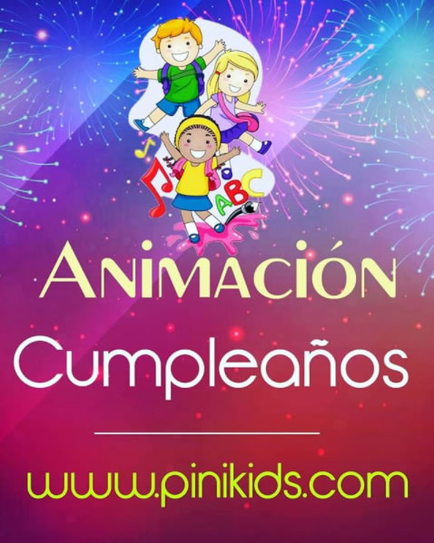 ANIMACIONES INFANTILES PARA CUMPLEAÑOS